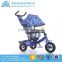 OEM Metal Children Tricycle rubber wheels/3 Wheel Children Trike With parent handle/Buy CE Baby Tricycle for Kids online