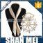 Women's Smooth Scarf Ring Silk Buckle Shawl Clip