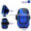 Sports Armband-Running Phone Arm Bag Pouch Key Cash Card Wallet (black)