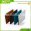 Hot selling manufacturer wholesale portable usb 2600mah super slim portable USB gift power bank