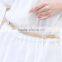 Yiwu Fashion Gold Rhinestone Body Jewelry Women Belly Waist Chain Belt