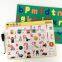 beautiful design EVA other language magnet sheet Custom educational EVA magnetic Chinese alphabets
