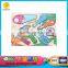 2016 Diy Puzzle educational colorful animal products wooden puzzle