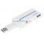 [ New Model ] CZH 4 Port Compact Portable High Speed Rotating USB 3.0 Data Hub for Windows, Mac OS, Linux [Black;white]