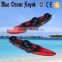 2015 hot sale Blue Ocean 3 seat kayak/3 seat kayak for fishing/sea or ocean 3 seat kayak