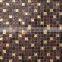 ZTCLJ JY-G-64 Popular Decorative Golden Line Non Slip Green Glass Mosaic Tile Mosaic Bathroom Cheap