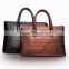 QIALINO Amazon Hot sale laptop bags hand bag leather saddlebag briefcase for macbook 12/13/15 inch