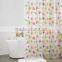 printed PEVA/PVC/3D/polyester shower curtain