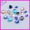 wholesale yiwu Heart shape point back crystal stone for dresses