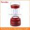 12 volt charge LED camping light with 6V rechargeable battery