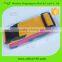 Yellow custom 2cm*5m adjustable luggage strap with removable buckle