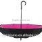Novelty 23" Double Layer Design Windproof Straight Reverse Umbrella