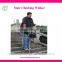 2015 Chinese supplier durable multi-funtional adjustable aluminium foldable stair climbing rollator and walker