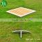 Aluminum wooden garden set
