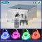 80W DMX Waterproof LED fiber optic light engine with audio control for outdoor lighting using