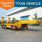 40 ft 3 axle 70t 80t low bed semi trailer dimensions for sale in africa