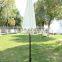 Outsunny 9' Outdoor Patio Umbrella w/ Tilt & Solar Powered LED Lights - Cream