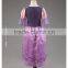 Wholesale high quality children purple sofia princess dress factory for girls' dress new style children fancy dress