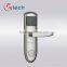 Golden color electronic hotel locks for hotel use