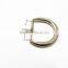 Custom Large Metal Half Center Bar Buckle With Tongue For Belt
