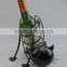 Metal Home decoration Cat Wine bottle holder