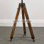Ce Certificate Strong Light Germany Solid Adjustable Tripod Wooden Floor Lamps / Light For Home Lighting Decorative