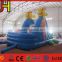 Hot sale inflatable pool side, ocean theme turtle bounce house, pool water slide