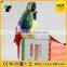 Garden Decoration Metal Art Animals Decorative Animal Figurines Plush Bird Parrot Craft