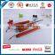 New Model Multifunctional Wooden Handle 3pcs Bbq Set Spatula, Tongs, Fork