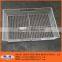 round weaving galvanized wire baskets