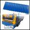 Galvanized metal zinc T shape roof panel roll forming machine