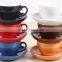 300ml glazed coffee mug set 300ml glazed porcelain tea mug with saucer