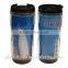 Promotional Double wall tumbler plastic sublimation mug