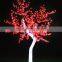 Home garden decorative 210cm Height outdoor artificial red flashing LED solar lighted up trees EDS06 1417