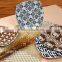 Square Shape Porcelain Plate,Ceramic Plates Wih Decal