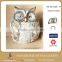 9 Inch Outdoor Resin Home and Garden Ornament Owl Figurines Lively Animal Statue