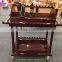 Red wine and liquor serving cart for restaurant C-14