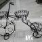2016 wholesale indoor 3 pots iron flooring flower stand