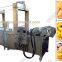 Continuous banana chips fryer machine