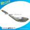 zinc alloy spoon for baby chrome plated silver spoon