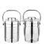 Guangzhou Manufacture Supplier OEM Insulated ice bucket stainless steel ice bucket with Lid