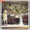 2016 new wholesale artificial tree trunk, whiten tree of indoor decoration