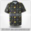 Wholesale custom 100% polyester sublimated motor racing team Polo shirts