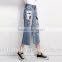 hot sale fashion jeans hip hop ripped jeans for women 2016