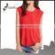 Sleeveless t shirt polyester tshirts muscle tee for women