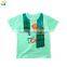 2017 lastest fashionable short sleeve kids cartoon T-shirt children for summer