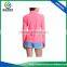 Popular pink color ladies sport custom 1/4 zip pullover, 100 polyester gym hoodie with your logo