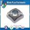 Made in Taiwan Plain Finish Steel Heavy Black Phosphate Zinc Plated Steel Square Nut