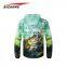 Custom 100% Polyester UV Protection Sublimation Long Sleeves Fishing Jersey Shirts