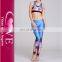 Tree Print Tank Top Sports Suits Yoga Pants Gym Wear For Women
